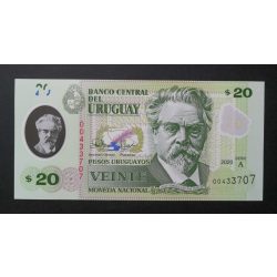Uruguay 20 Pesos 2020 Unc