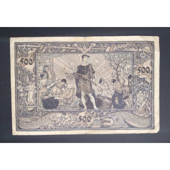 Germany 500 Mark 1922 F Mannheim