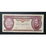Hungary 100 Forints 1989 VF