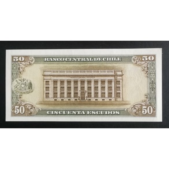 Chile 50 Escudos 1962 UNC