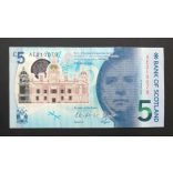 Scotland 5 Pounds Sterling 2016 F