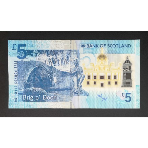 Scotland 5 Pounds Sterling 2016 F