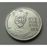 Magyarország 100 Forint 1972 UNC ezüst, I. István emlékérme