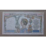 France 5000 Francs 1942 XF