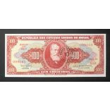 Brazil 100 Cruzeiros/10 Centavos 1966 UNC