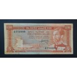 Etiópia 5 Dollars 1966 F
