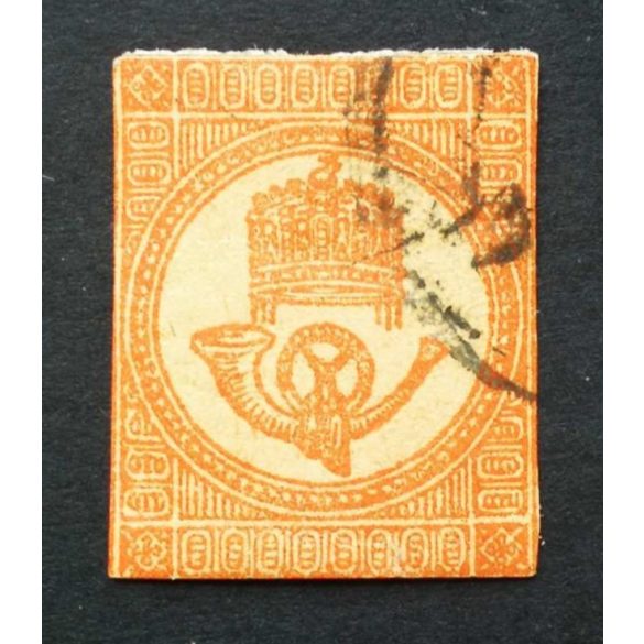 Hungary 1871 newspaper stamp lithographed used