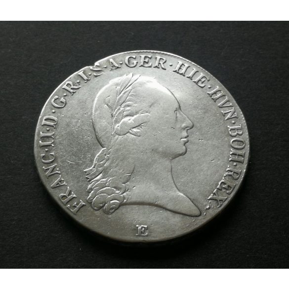 Ausztria Osztrák-Németalföld I. Ferenc 1 Korona Tallér E 1797  29,4 g ezüst