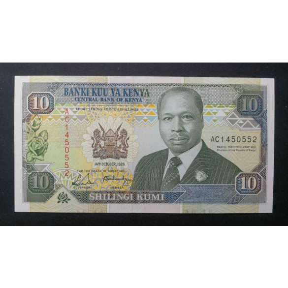 Kenya 10 Shilingi 1989 UNC