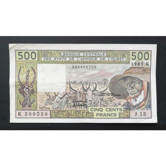 West African States Senegal 500 Francs 1985 VF