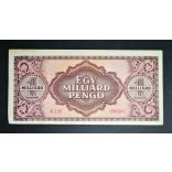 Hungary 1 billion Pengő 1946 VF