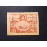 Austria 50 Heller 1920 Unc Untergaisbach 