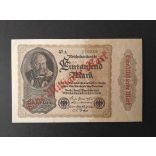 Germany 1 milliarden Mark 1922 aUNC