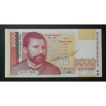 Bulgaria 5000 Leva 1997 UNC