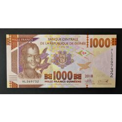 Guinea 1000 Francs 2018 Unc