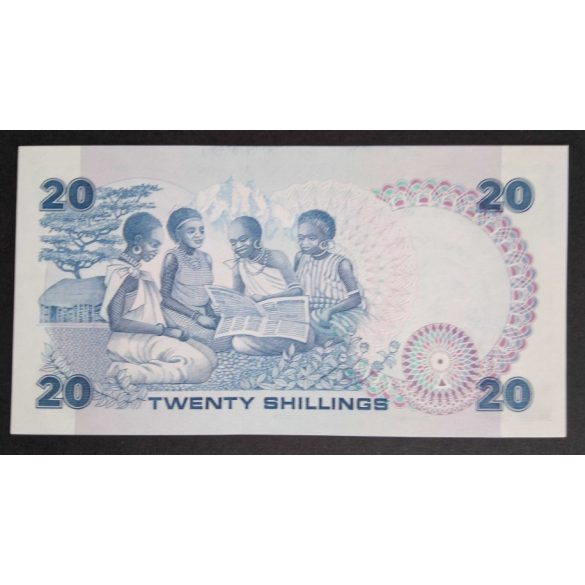 Kenya 20 Shillings 1986 Unc