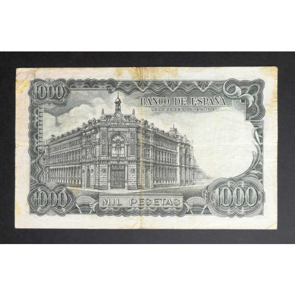 Spain 1000 Pesetas 1971 F