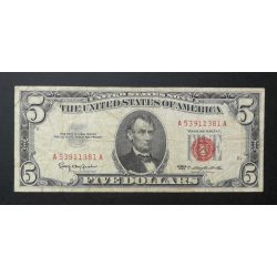 USA 5 Dollars 1963 F