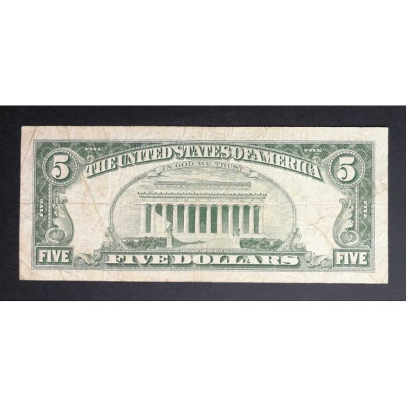 USA 5 Dollars 1963 F