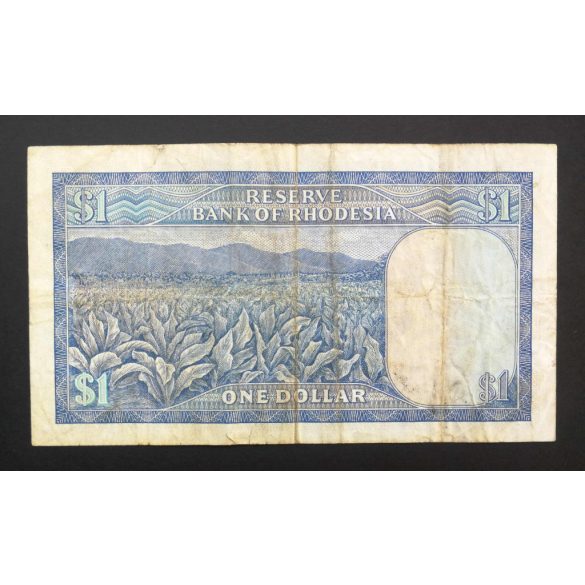 Rodézia 1 Dollar 1979 F-