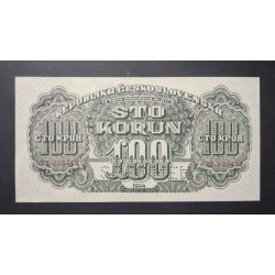 Czechoslovakia 100 Korun 1944 Specimen XF+