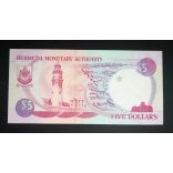 Bermuda Islands 5 Dollars 1989 UNC