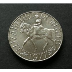 Anglia 25 Pence 1977 28,2 g réz-nikkel 