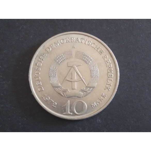 Németország 10 Mark 1972 Buchenwald XF