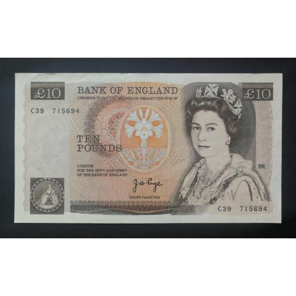 Anglia 10 Pounds 1975 VF