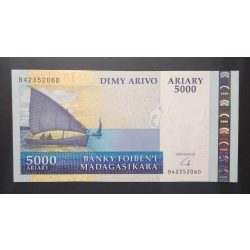 Madagascar 5000 Ariary 2008 UNC