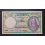 Portugália 20 Escudos 1951 VF-