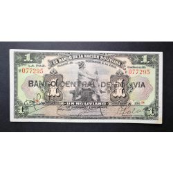 Bolívia 1 Boliviano 1911/29 XF+