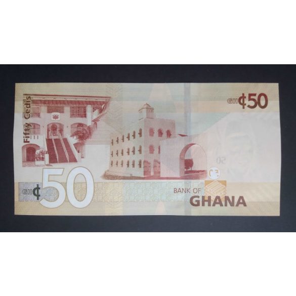 Ghana 50 Cedis 2022 Unc