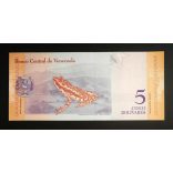 Venezuela 5 Bolivares 2018 Unc