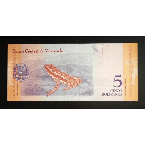 Venezuela 5 Bolivares 2018 Unc