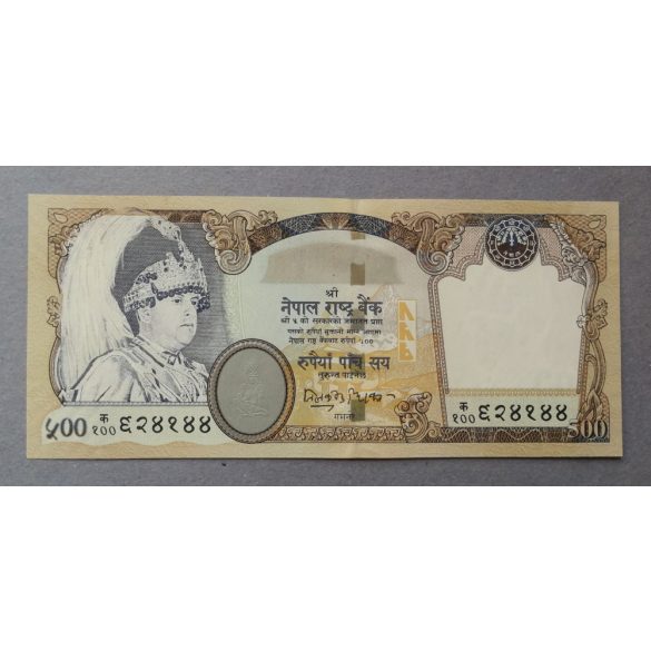 Nepál 500 Rupees 2002 UNC