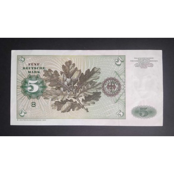 Germany 5 Mark 1980 VF+