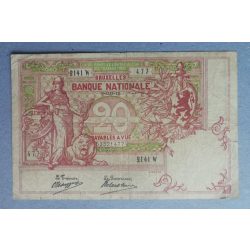 Belgium 20 Francs 1913 F