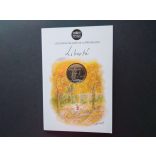 France 10 Euro 2014 Liberté commemorative coin in decorative packaging
