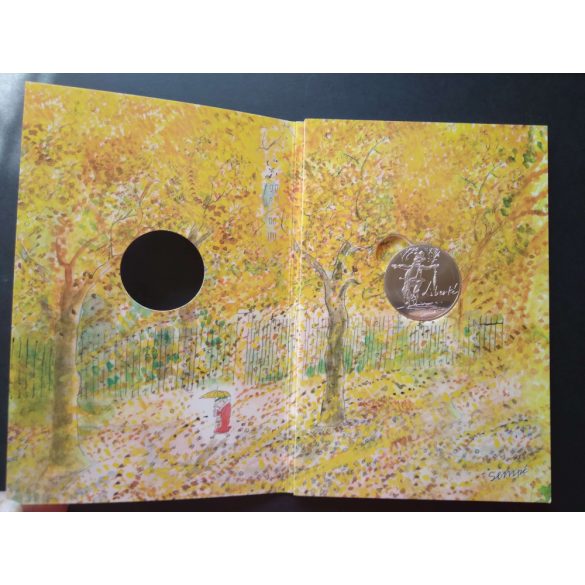 France 10 Euro 2014 Liberté commemorative coin in decorative packaging