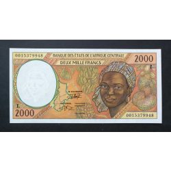 Central African States Gabon 2000 Francs 2000 UNC