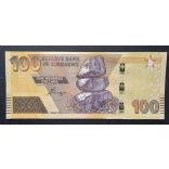 Zimbabwe 100 Dollars 2020 UNC