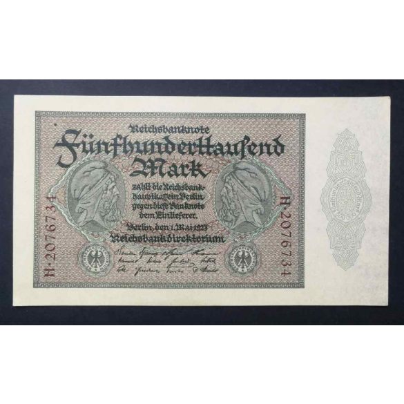 Germany 500000 Mark 1923 aUNC