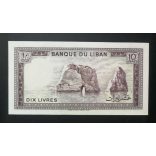Lebanon 10 Livres 1986 Unc 