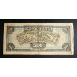 Greece 500 Drachma 1932 F