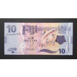 Fiji 10 Dollars 2012 UNC