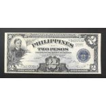 Philippines 2 Pesos 1944 Victory overprint VF