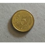 Vatikán 50 Euro Cent 2017 aUNC+