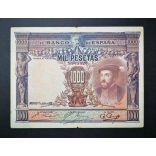Spain 1000 Pesetas 1925 VF-