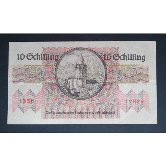 Ausztria 10 Schilling 1946 VF